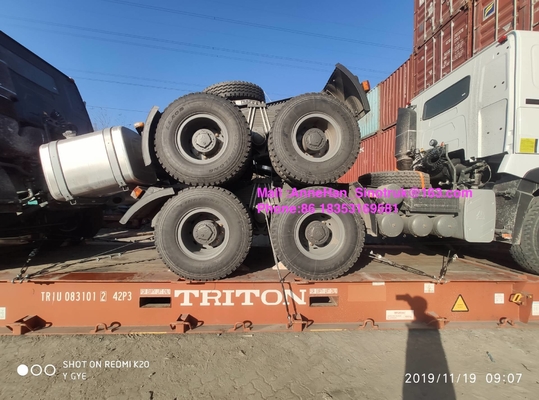 420hp Prime Mover Truck Left Hand Drive Tractor Truck Sinotruk HowoA7 10 Wheels