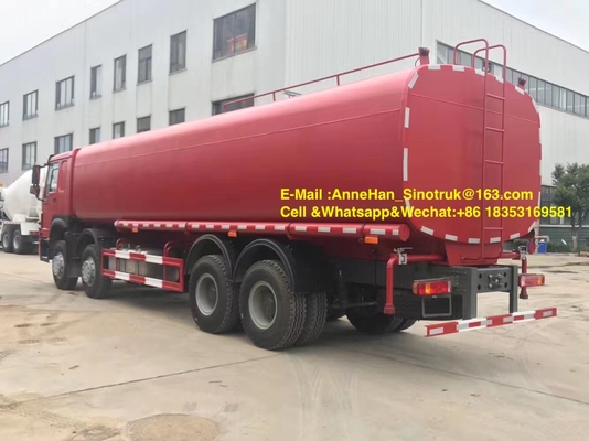 Sinotruk Water Truck 25-35CBM 8X4 For Water Carrying Landscaping of Sinotruk Howo