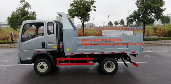 5T New dump truck Sinotruk Homan 4x2 6tires Euro3 emission stander Light Truck