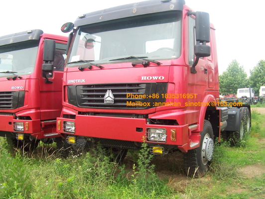 All Wheel Drive Tractor Prime Mover Truck With 371hp For 40-50T Tow Capacity
