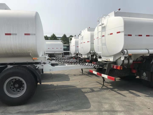 21000 Liters Sinotruk Howo A7 6x4 Fuel Tank Truck Lhd 4 Mm Tank Thickness