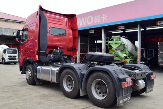Manual Howo 6x4 Prime Mover Tractor Truck With 351 - 450hp Strong Horsepower