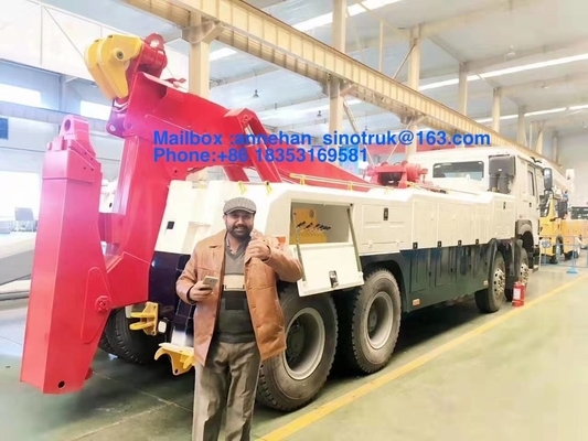 Lhd 10 Wheels Heavy Cargo Truck 6*4 20t-30t Road Wrecker Tow Truck Euro 2