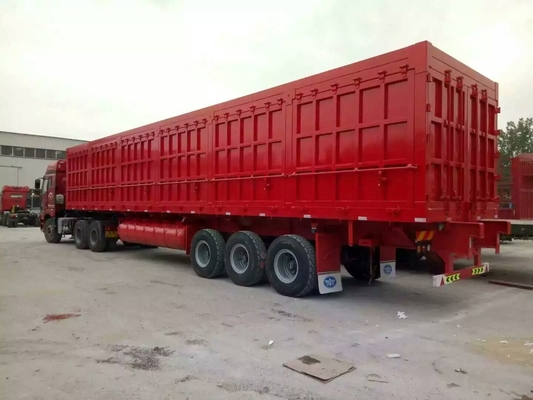 Steel Box Van Heavy Duty Semi Trailers 40 Ton Max Payload 12000*2500*3600mm