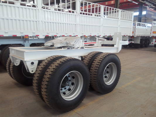 ISO Passed 2 Axles Semi Trailer Tow Dolly Trailer Two Or Four Wheels High Pull Strength