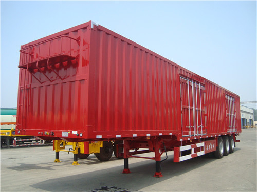 60T Loading Capacity Heavy Duty Semi Trailers For Bulk Cargo Tansport