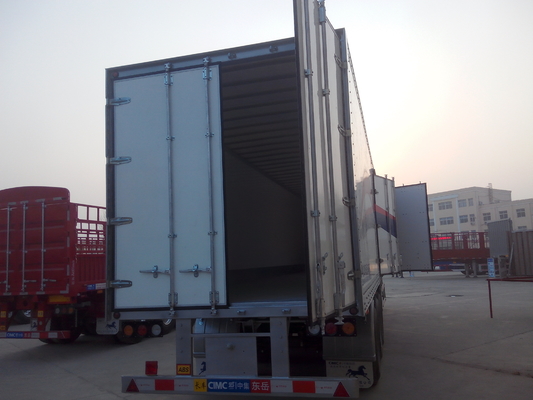 60T Loading Capacity Heavy Duty Semi Trailers For Bulk Cargo Tansport
