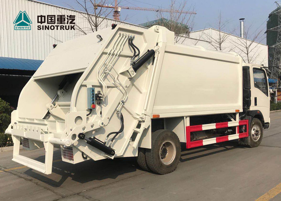Sinotruk Howo 4x2 Compact Garbage Truck Euro 3 120hp 9cbm Without Sleeper