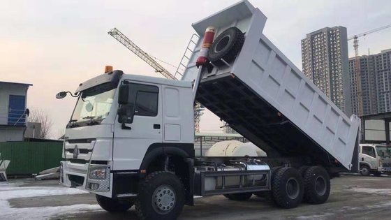 Howo 371 20 Cubic Meter Dump Truck , Heavy Dump Truck 6 X 4 Available