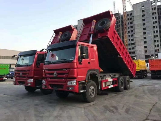 Howo 371 20 Cubic Meter Dump Truck , Heavy Dump Truck 6 X 4 Available