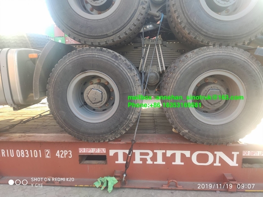 A7 420hp Lhd 6x4 Sinotruk Tractor Truck With 3.5 Inch Kingpin Euro2