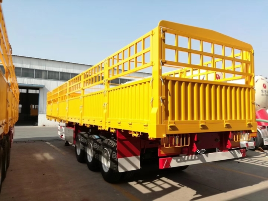 60 T Loading Capacity Heavy Duty Semi Trailers For Bulk Cargo Tansport