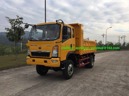 4x4 5-10t Load Capaicty Light Duty Commercial Trucks Sinotruk Brand Euro3 Lhd