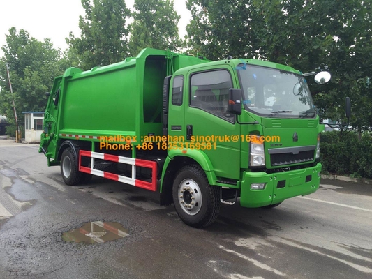 4x2 6001 - 10000L Garbage Compactor Truck Special Purpose Truck Diesel Fuel Type