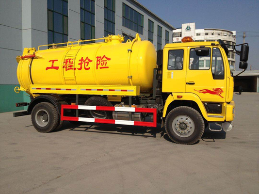 336/371HP Sinotruk 6x4 Vacuum Sewage Suction Truck Euro II Emission Standard
