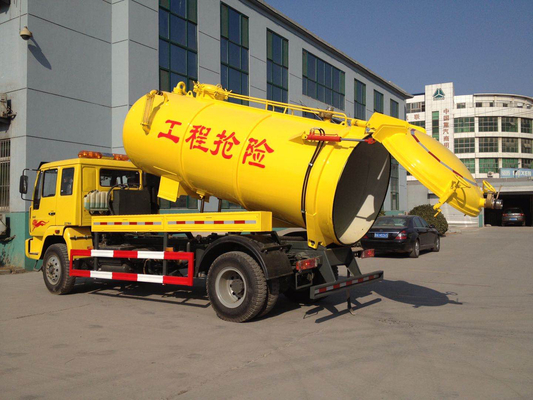 336/371HP Sinotruk 6x4 Vacuum Sewage Suction Truck Euro II Emission Standard