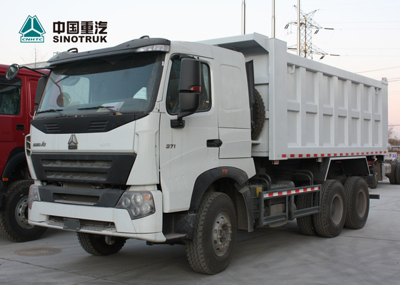 13R22.5 Tubeless Tyre Sinotruk Howo 6x4 Dump Truck A7 371hp 20CBM