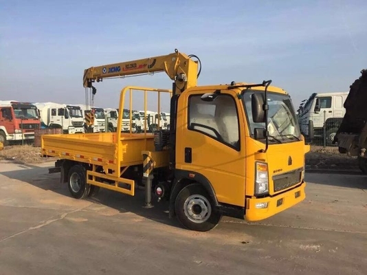 Howo 8x4 Cargo Truck Mounted Crane 12ton To 20 Ton High Performance
