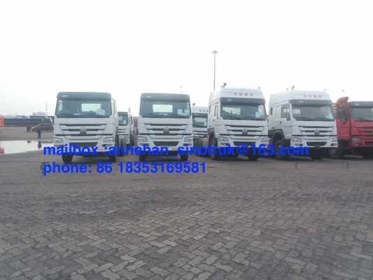 Sinotruk 6x4 10 Wheels Tractor Truck 371hp HW79 Cabin With 2 Sleepers And Air Conditioner
