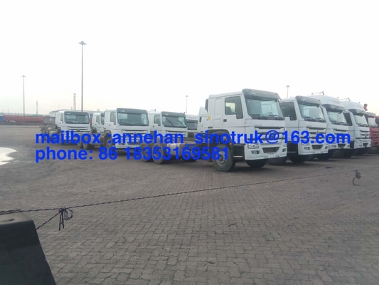 Sinotruk 6x4 10 Wheels Tractor Truck 371hp HW79 Cabin With 2 Sleepers And Air Conditioner