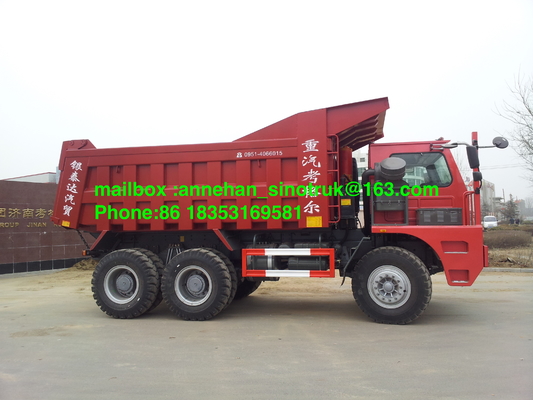 70T Mining Heavy Duty Dump Truck 6x4 Sinotruk Howo 30M3 Euro2 LHD Tipper Truck