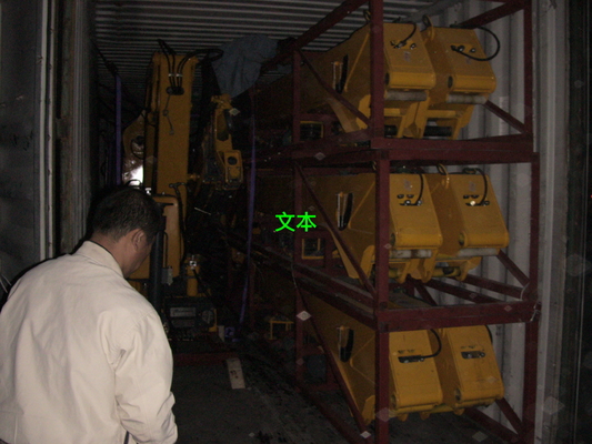 SQ10SK3Q 25TM Telescoping Boom Crane , Dump Truck With Crane Low Power