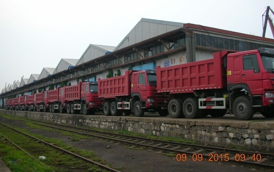 Sinotruk Howo Tipper Trucks 336hp 18M3 Mid Lifting 6x4 With 10 Wheels Lhd Euro2