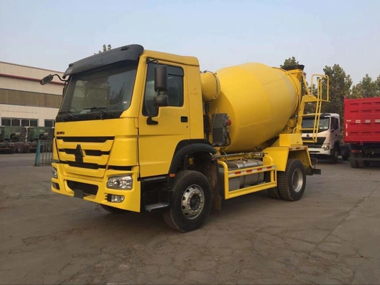 CCC Passed Fuel Saving Sinotruk Jowo 4x2 Self Loading 6 CBM Mini Concrete Mixer Truck