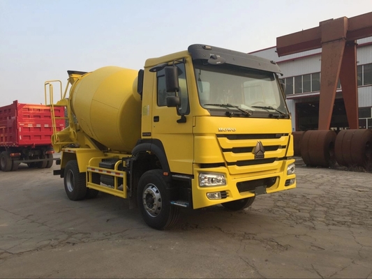 CCC Passed Fuel Saving Sinotruk Jowo 4x2 Self Loading 6 CBM Mini Concrete Mixer Truck