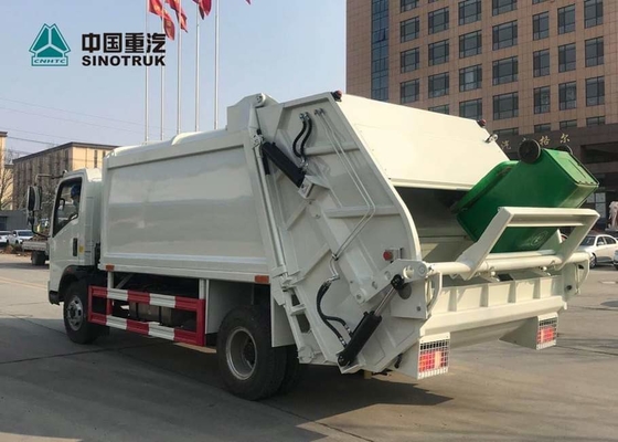 Sinotruk Howo 4*2 Light Truck 10CBM Waste Compactor Truck For City Cleaning