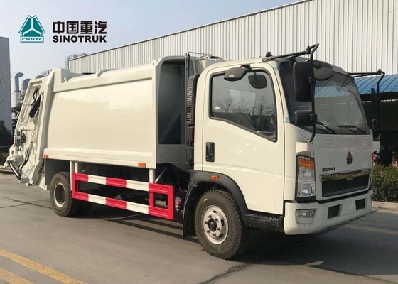 Sinotruk Howo 4*2 Light Truck 10CBM Waste Compactor Truck For City Cleaning