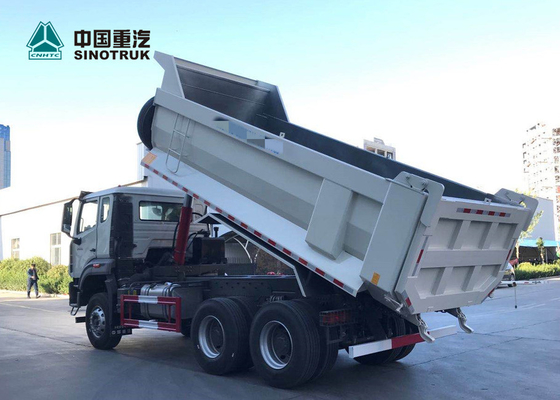 N7B Man Technology Chassis 371hp Heavy Duty Dump Truck with White Color