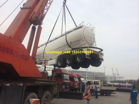 60T Weichai Engine 60M3 Bulk Cement Tank Trailer