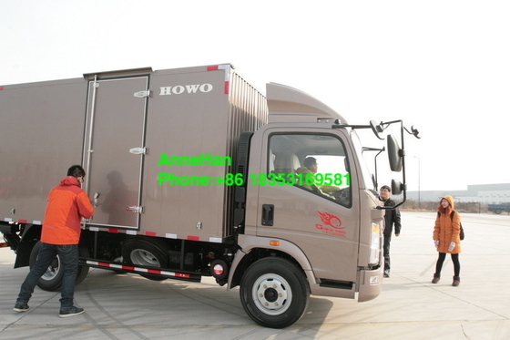 Manual Container 10t Cargo Van Truck