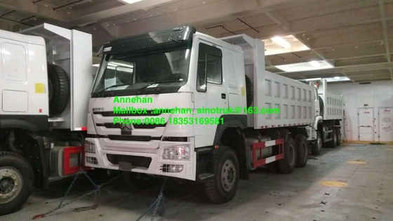 371hp 10 Wheels 6x4 Heavy Duty Dump Truck With Left Hand Drive