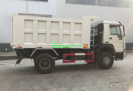 4x2 6 Tires 15M3 Heavy Duty Dump Truck Mid Lifting Right Hand Drive
