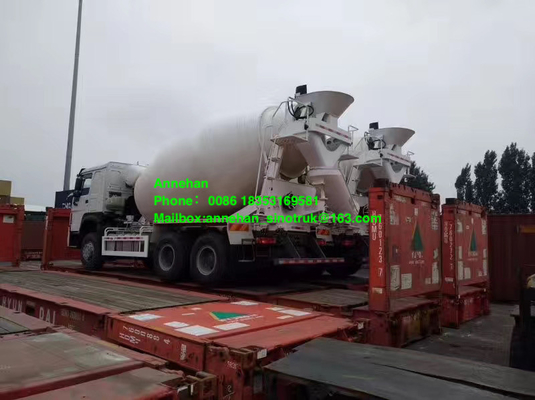 Howo7 Sinotruk 10M3 336hp Euro2 Concrete Mixer Machine Truck