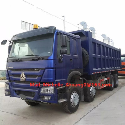 Sinotruk Howo 8*4 Heavy Duty Tipper Trucks  Horsepower 371hp