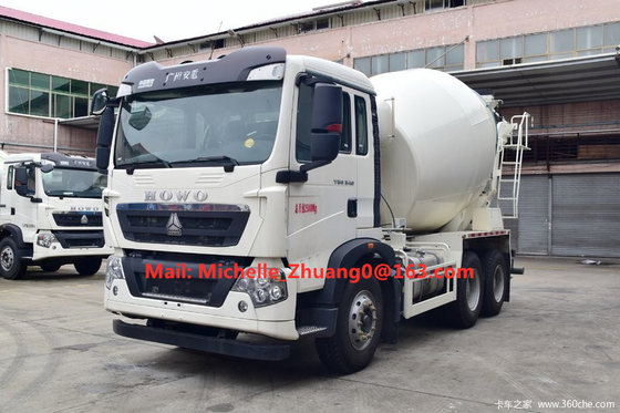 10 Wheels 12 Cubic 6x4 371hp Howo Concrete Mixer Truck