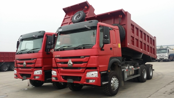 10 Wheeler Sinotruk HOWO 6*4 Heavy Duty Tipper Trucks