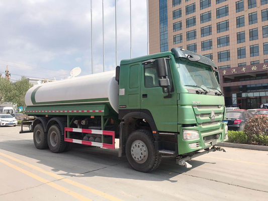 290hp ISO PassedSinotruk Howo 20m3 Drinking Water Tank Truck 6x4 10 Tyres 2020 Model for City Road Cleaning