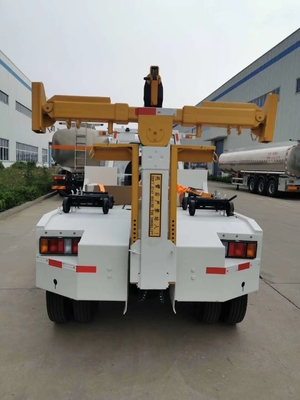 ISUZU 5 Tons Light Wrecker Tow Truck For City Road Rescue with Manual Gearbox High Operation Efficiency