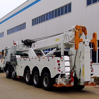 ISUZU 5 Tons Light Wrecker Tow Truck For City Road Rescue with Manual Gearbox High Operation Efficiency