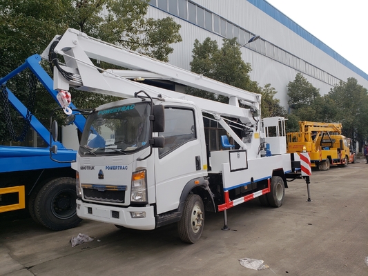 Howo 4x2 Driving 5 Tons HLW5050GJKE Aerial Work Truck Sinotruk Aerial Truck