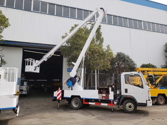 Howo 4x2 Driving 5 Tons HLW5050GJKE Aerial Work Truck Sinotruk Aerial Truck