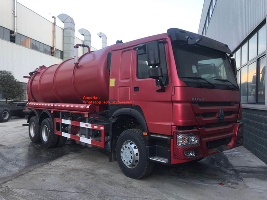 95km/h 10M3 16M3 Sewage Suction Truck 4x2 Euro 2 LHD