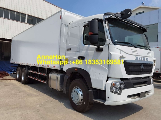 Single Cab 12 Wheels 8x4 Refrigerator Van Cargo Truck