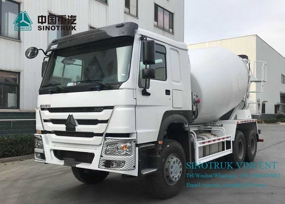 ZZ1257N3841W EURO 4 380HP 6X4 3830mm Concrete Mixer Truck