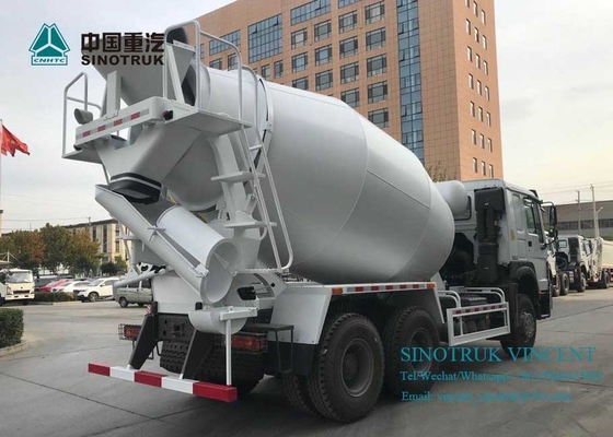 ZZ1257N3841W EURO 4 380HP 6X4 3830mm Concrete Mixer Truck