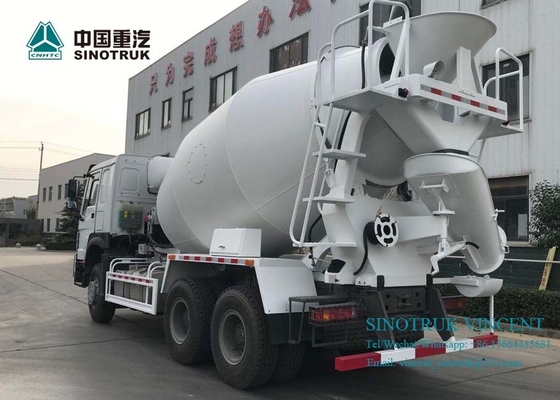 ZZ1257N3841W EURO 4 380HP 6X4 3830mm Concrete Mixer Truck